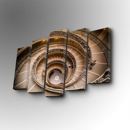 Wallity 5PUC-152 Cuadro Decorativo en Lienzo de 5 Piezas Multicolor